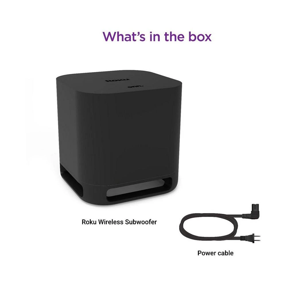 商品Roku|Wireless Bass Pro,价格¥1462,第2张图片详细描述