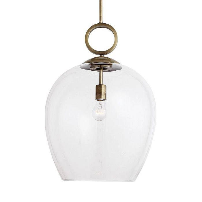 商品Uttermost|Calix Large Blown Glass Pendant,价格¥4415,第3张图片详细描述