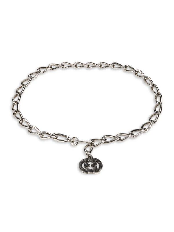 商品Gucci|GG Logo Chain Metal Belt,价格¥3945,第1张图片