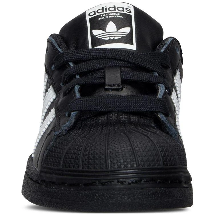 商品Adidas|Little Boys' Superstar Casual Sneakers from Finish Line 童款,价格¥227,第3张图片详细描述