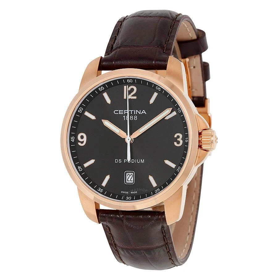 商品Certina|DS Podium Quartz Black Dial Men's Watch C0014103605700,价格¥1367,第1张图片