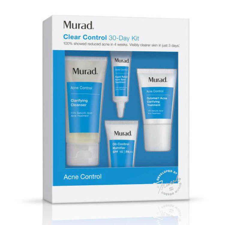 商品Murad|Clear Control 30-Day Acne Kit,价格¥283,第1张图片