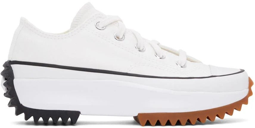 商品Converse|White Run Star Hike Low Sneakers,价格¥362,第1张图片