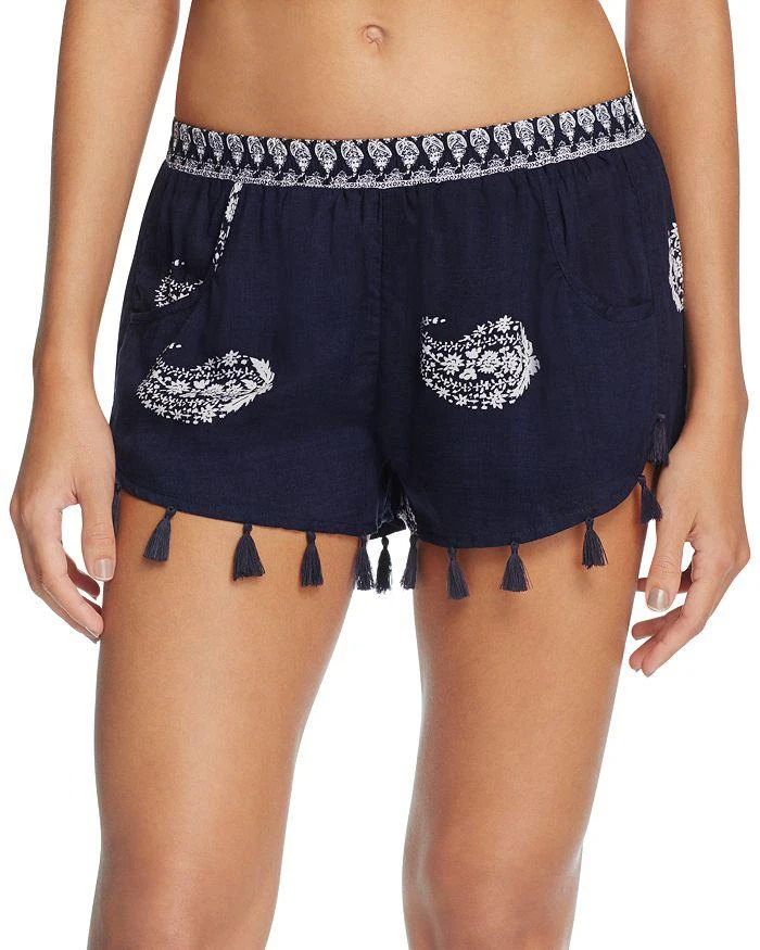 商品Surf Gypsy|Deco Tassel Swim Cover-Up Shorts,价格¥150,第1张图片