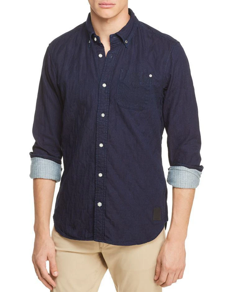商品Scotch & Soda|Double-Weave Sport Shirt,价格¥332,第1张图片
