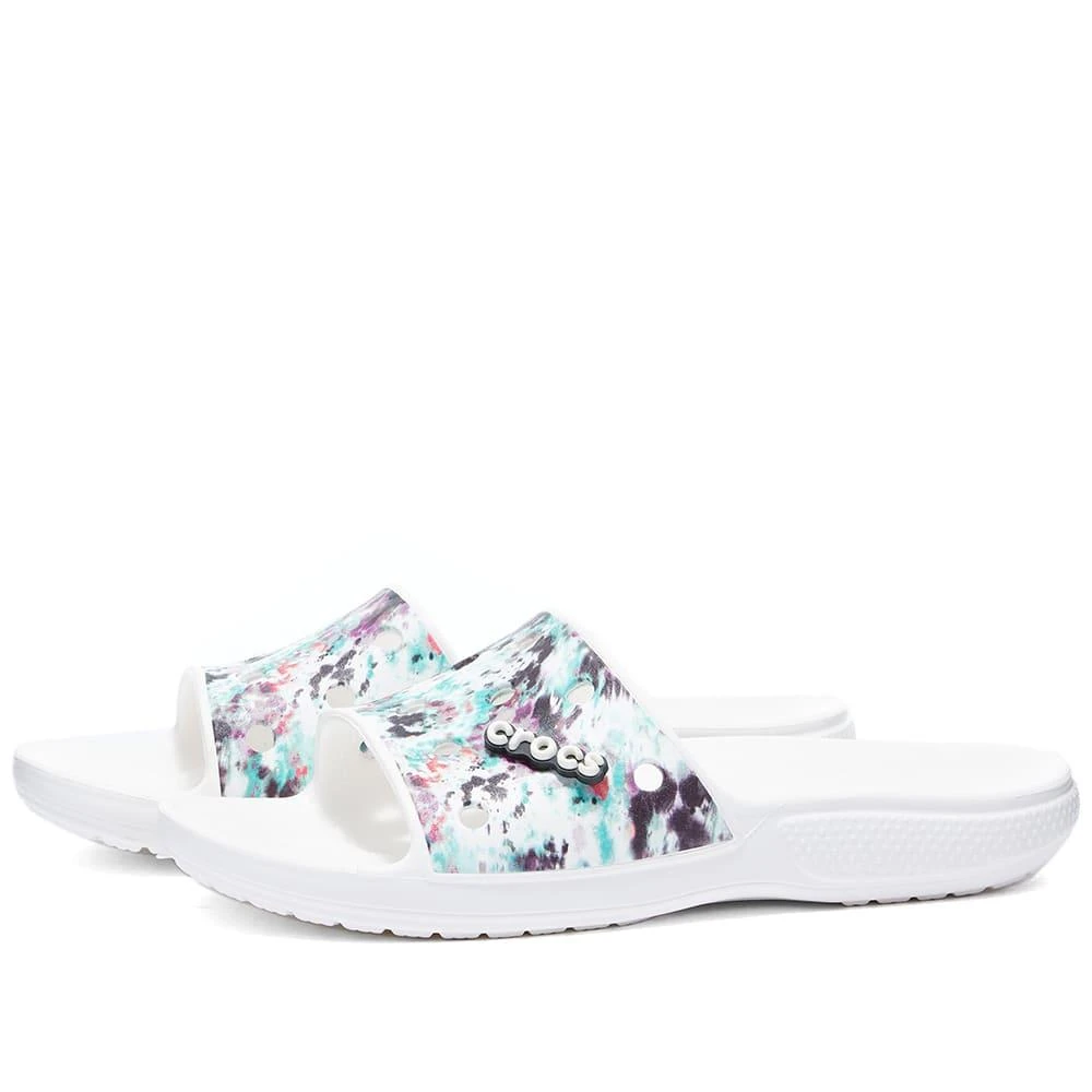商品Crocs|Crocs Classic Crocs Tie Dye Slide,价格¥153,第1张图片