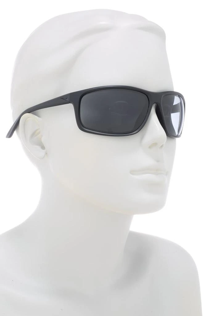 商品NIKE|Adrenaline 66mm Rectangular Sunglasses,价格¥375,第3张图片详细描述