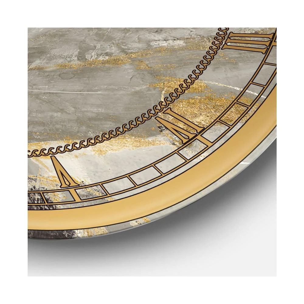 商品Designart|Glam Oversized Metal Wall Clock,价格¥1489,第3张图片详细描述