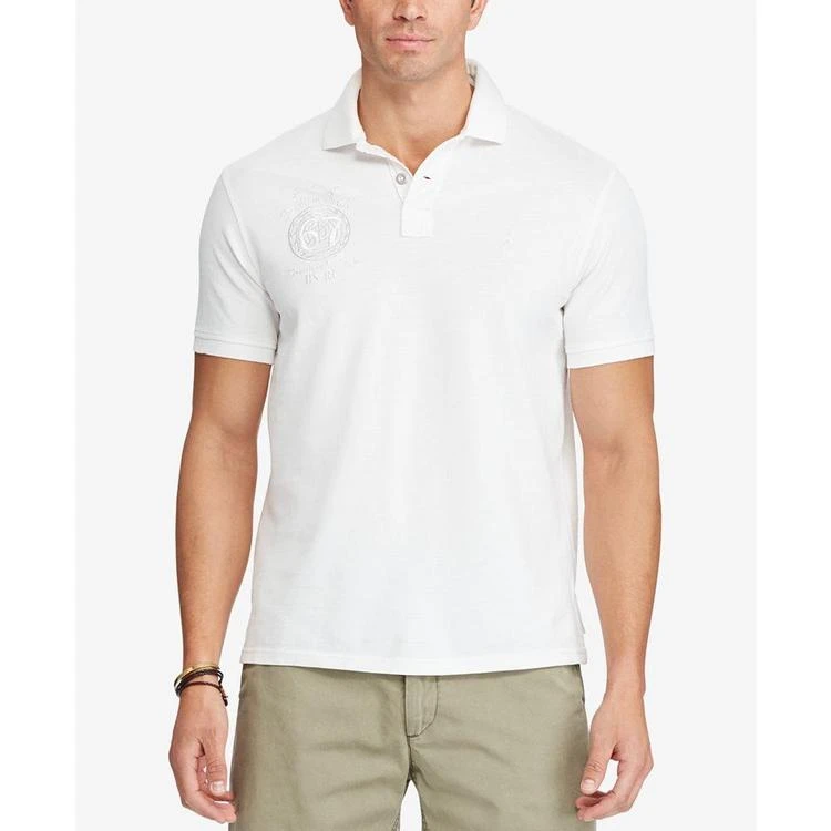 商品Ralph Lauren|Men's Big & Tall Classic-Fit Souvenir Cotton Polo Shirt,价格¥361,第1张图片