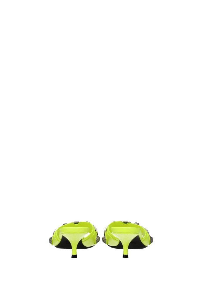 商品Balenciaga|Sandals cagole Leather Yellow Fluo Yellow,价格¥4438,第5张图片详细描述