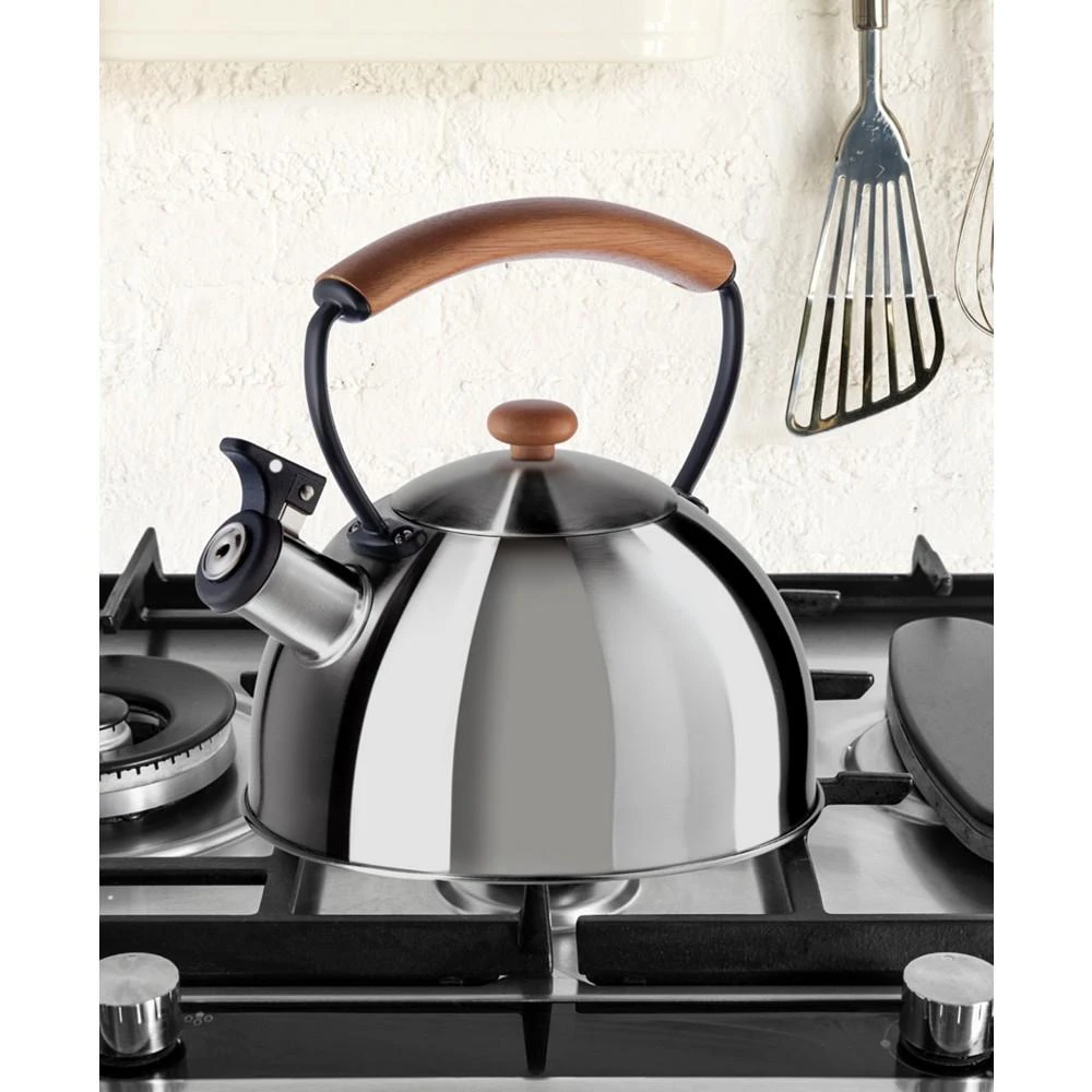 商品Oggi|2.5 Litre Whistling Tea Kettle with Wood Handle,价格¥271,第3张图片详细描述