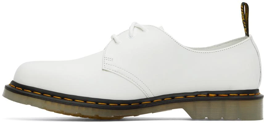 商品Dr. Martens|White 1461 Iced Smooth Leather Oxfords,价格¥669,第3张图片详细描述