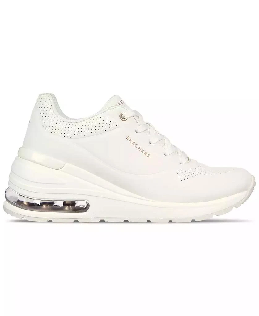 商品SKECHERS|Women's Million Air - Elevated Air Wedge Casual Sneakers from Finish Line,价格¥334,第2张图片详细描述