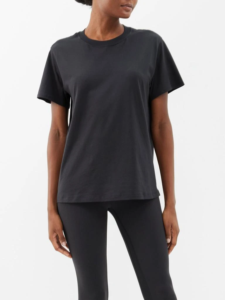 商品Lululemon|All Yours cotton-blend jersey T-shirt,价格¥318,第1张图片