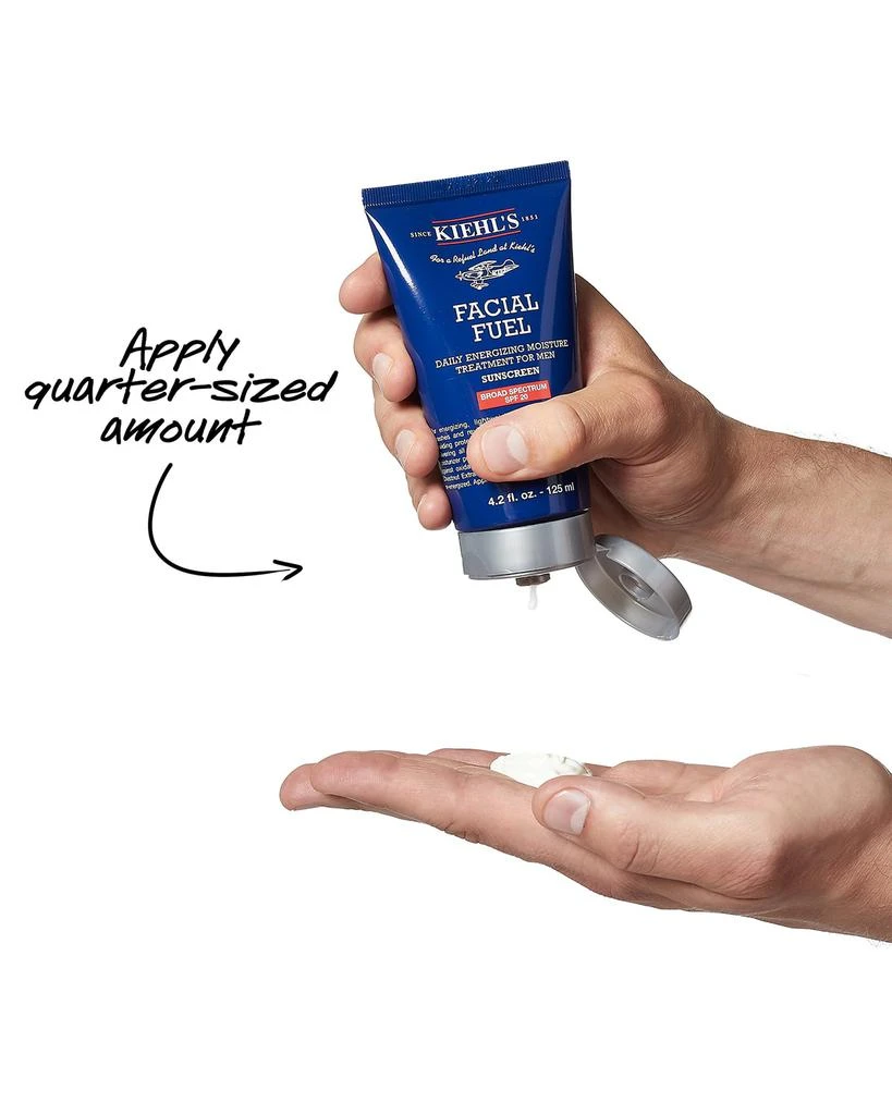 商品Kiehl's|4.2 oz. Facial Fuel Daily Energizing Moisture Treatment for Men SPF 20,价格¥273,第5张图片详细描述