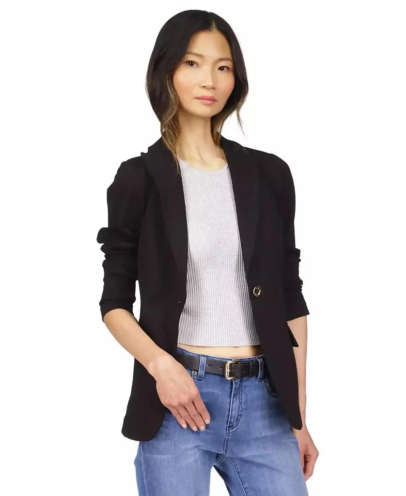 商品Michael Kors|Women's Knit One-Button Blazer,价格¥494,第5张图片详细描述