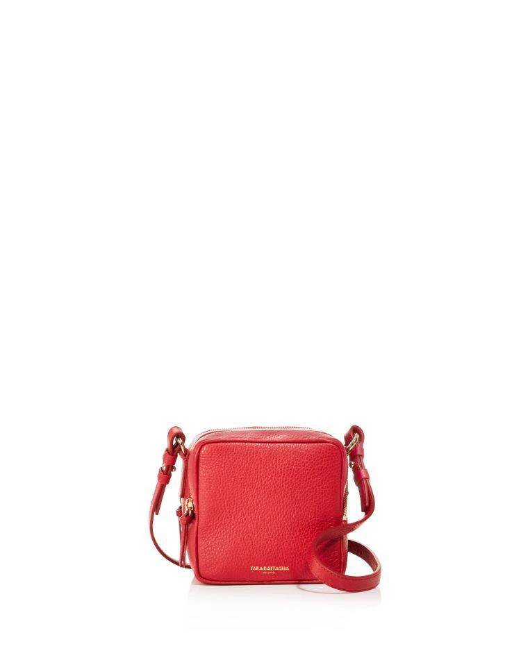 商品Sara Battaglia|Cube Leather Crossbody,价格¥2844,第1张图片