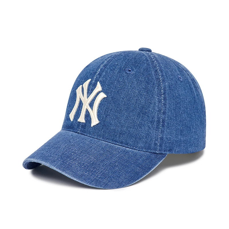 MLB官方男女情侣复古丹宁棒球帽软顶遮阳时尚潮秋冬CPD01 商品