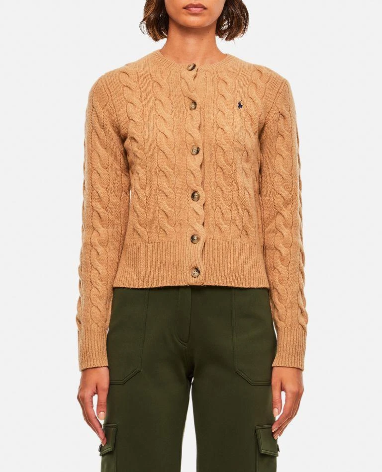 商品Ralph Lauren|Wool Cashmere Cardigan,价格¥1425,第1张图片