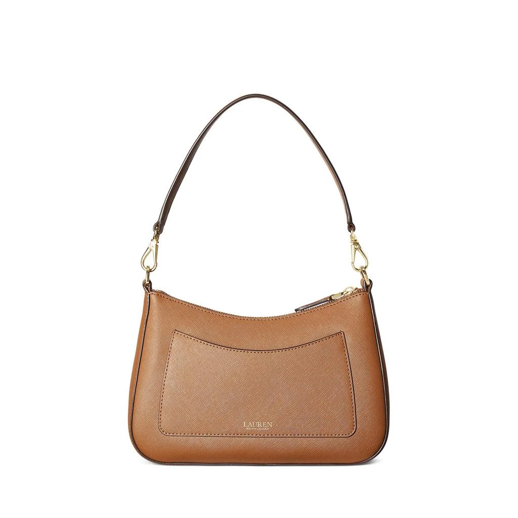 商品Ralph Lauren|Crosshatch Leather Medium Danni Shoulder Bag,价格¥1654,第2张图片详细描述