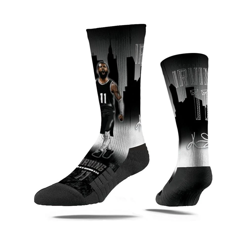商品Strideline|Boys and Girls Youth Kyrie Irving Brooklyn Nets Hometown Hero Socks,价格¥150,第1张图片
