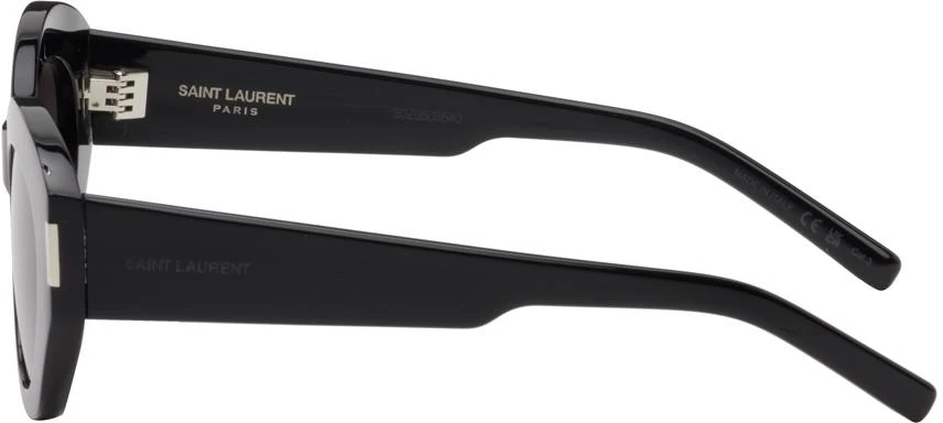 商品Yves Saint Laurent|Black SL 639 Sunglasses,价格¥3614,第3张图片详细描述