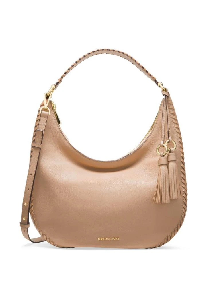 商品Michael Kors|Lauryn Large Crossbody Strap Leather Hobo,价格¥1193,第1张图片