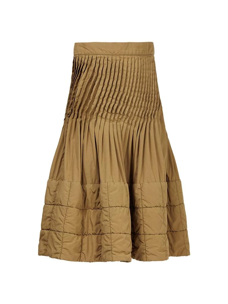 商品Lemaire|Padded Pleated Cotton Midi Skirt,价格¥3614,第4张图片详细描述