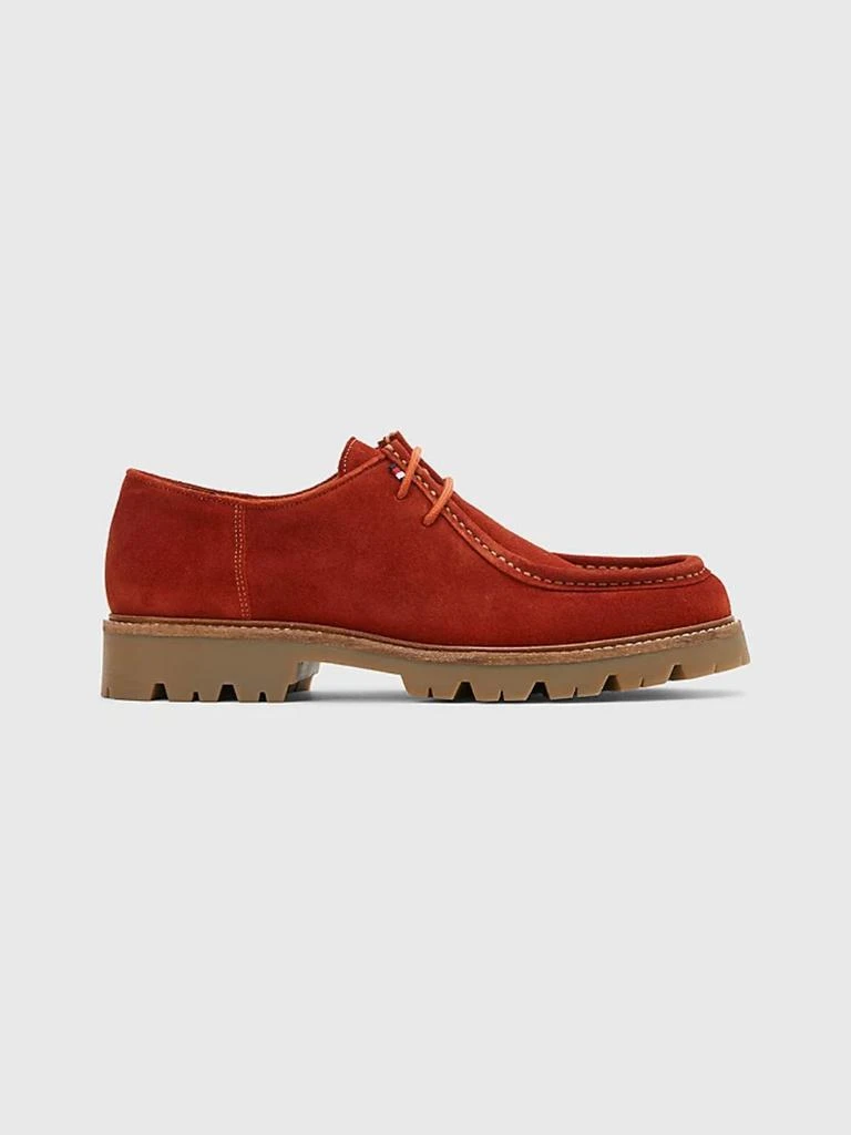 商品Tommy Hilfiger|Tommy Hilfiger shoes moccasin with suede sole FM0FM04149 God,价格¥1248,第1张图片