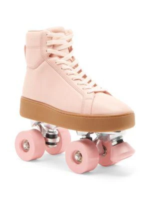 商品Bottega Veneta|Wardrobe 02 Quilt High-Top Sneaker Roller Skates,价格¥2411,第2张图片详细描述