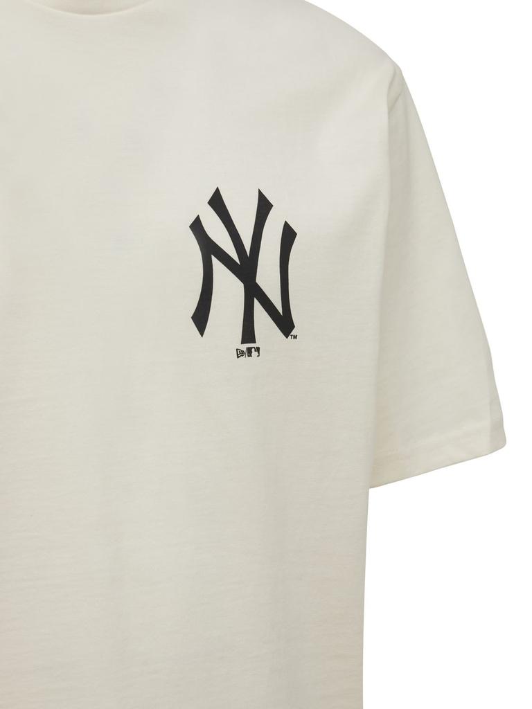Oversize Big Ny Logo Cotton T-shirt商品第3张图片规格展示