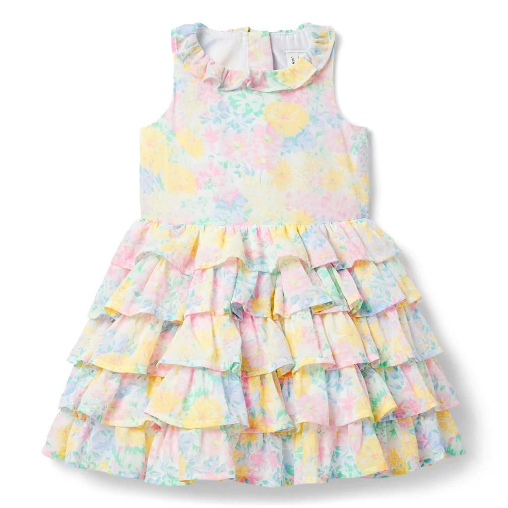 商品Janie and Jack|Tiered Floral Dress (Toddler/Little Kids/Big Kids),价格¥480,第1张图片