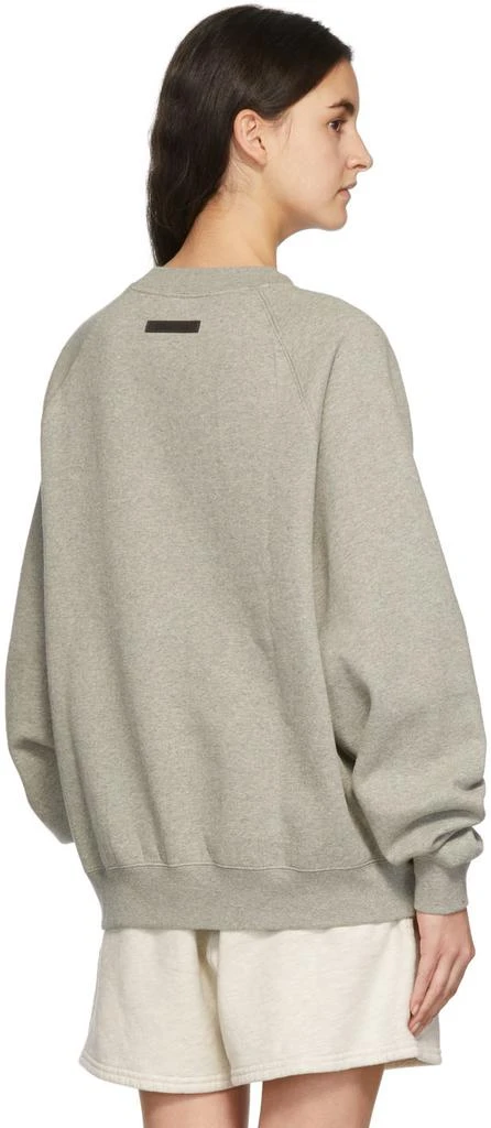 商品Essentials|Grey Pullover Sweatshirt,价格¥435,第3张图片详细描述