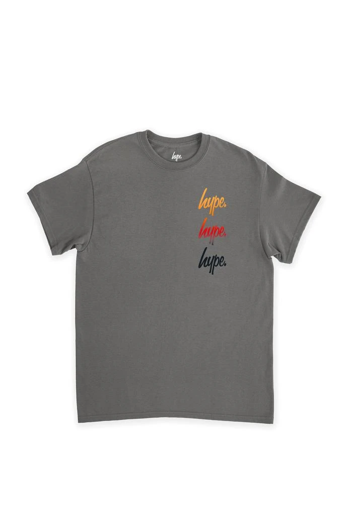 商品HYPE KIDS|HYPE KIDS BLACK TO ORANGE TRI SCRIPT T-SHIRT,价格¥186,第5张图片详细描述