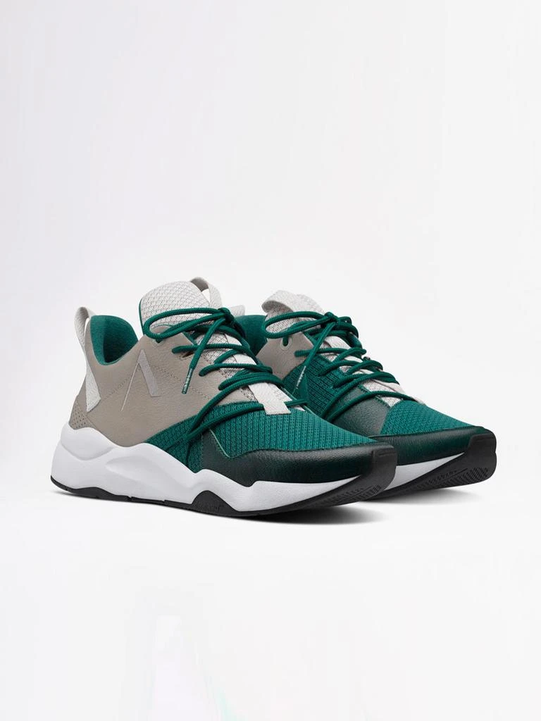 商品Arkk|Asymtrix Mesh F-PRO90 Moon Grey Garden Green Sneakers,价格¥664,第1张图片