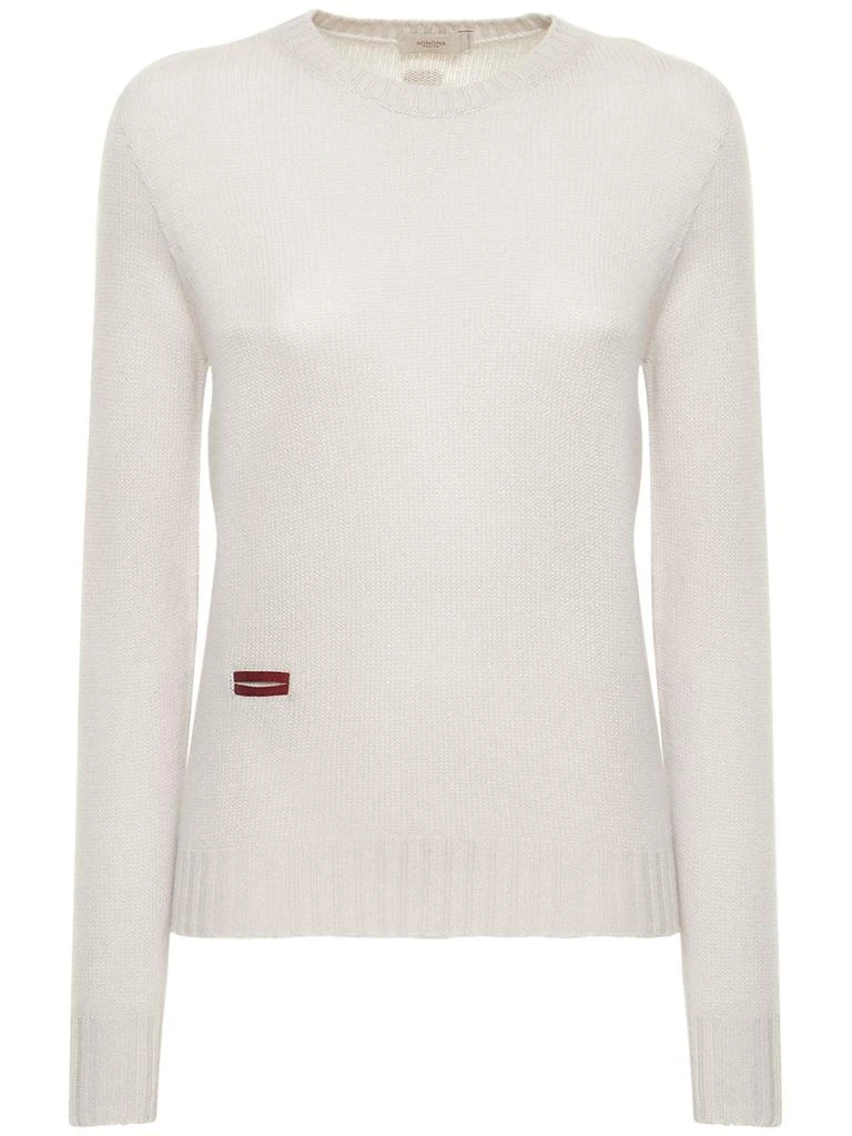 商品AGNONA|Cashmere Knit Sweater,价格¥4177,第1张图片