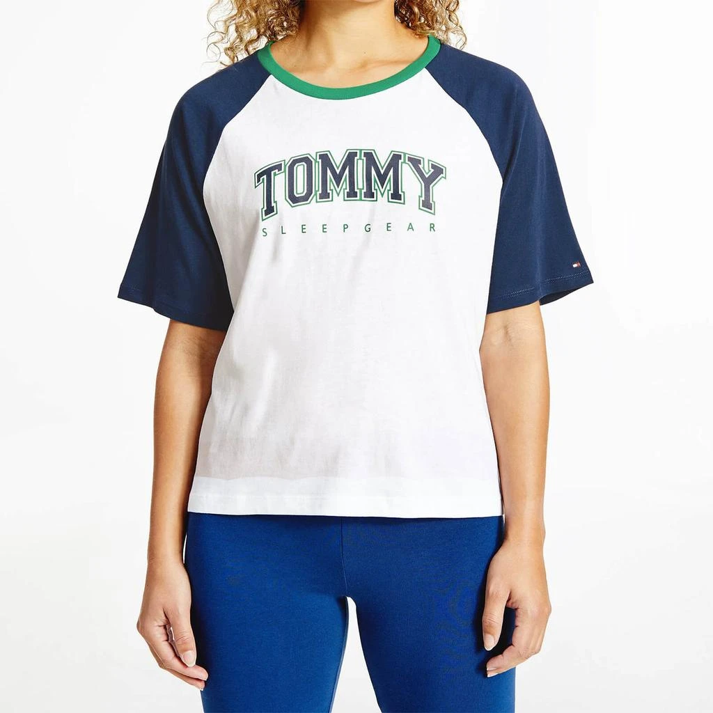 商品Tommy Hilfiger|Tommy Hilfiger Women's League Sleep T-Shirt - Twilight Indigo,价格¥100,第1张图片