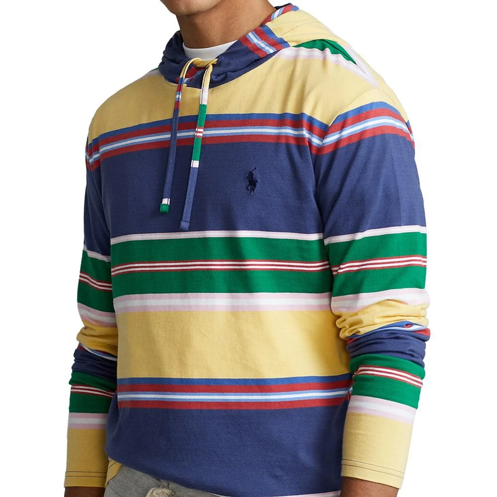 商品Ralph Lauren|Men's Striped Jersey Hooded T-Shirt,价格¥342,第3张图片详细描述