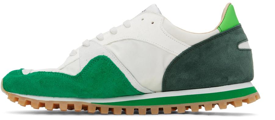 Green & Off-White Marathon Trail Low Sneakers商品第3张图片规格展示