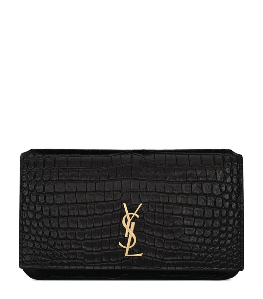 商品Yves Saint Laurent|Leather Cross-Body Phone Holder,价格¥6783,第1张图片