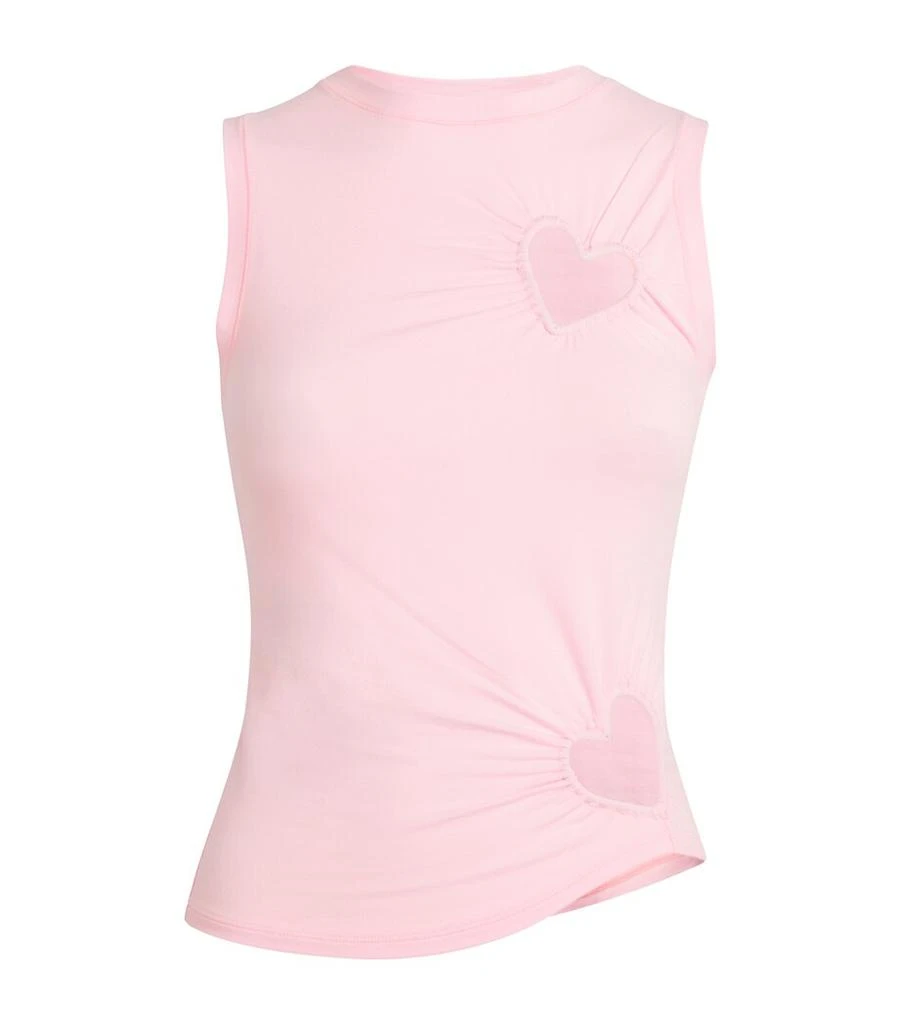 商品SKIMS|Stretch-Cotton Jersey Heart Tank Top,价格¥531,第1张图片