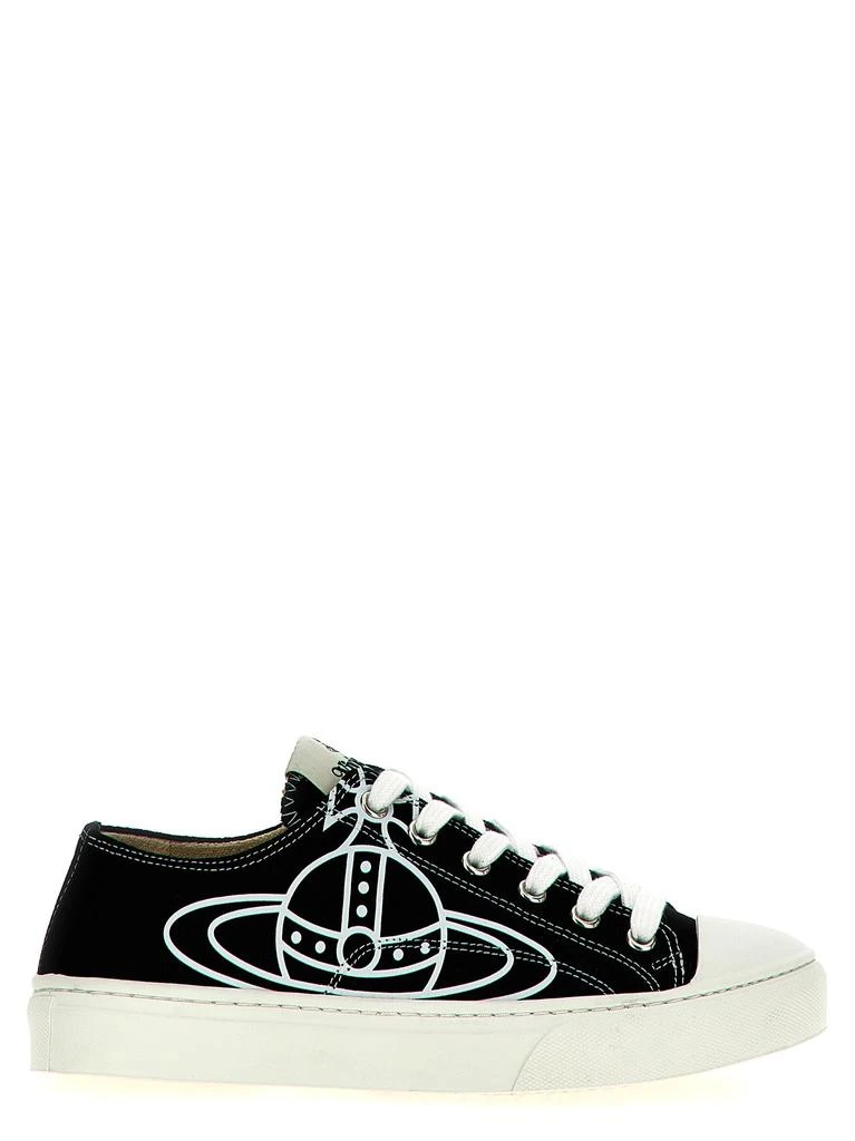 商品Vivienne Westwood|Plimsoll Sneakers White/Black,价格¥1230,第1张图片