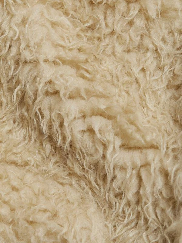 商品MM6|Faux Fur Teddy Jacket,价格¥3893,第5张图片详细描述