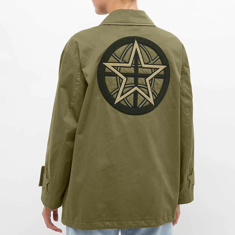 商品Burberry|Burberry Military Style Logo Jacket,价格¥14377,第4张图片详细描述