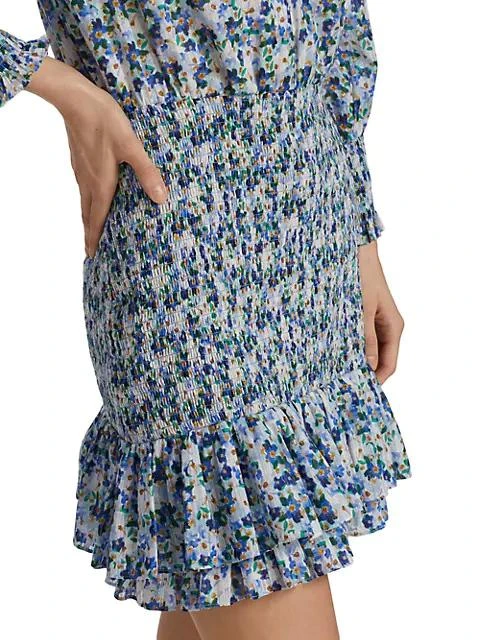 Darrah Floral Smocked Dress 商品