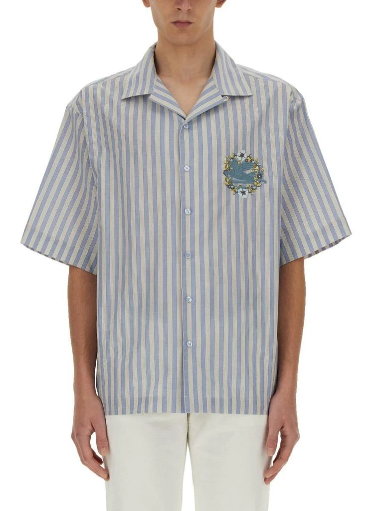 商品ETRO|Etro Shirts in Baby Blue,价格¥2731,第1张图片