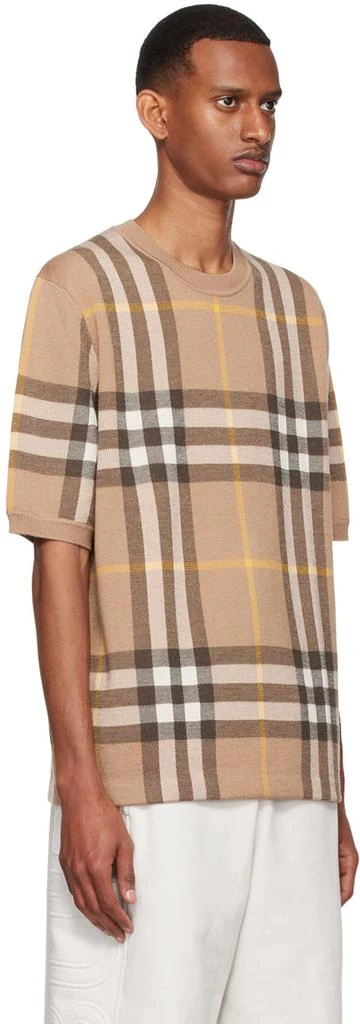 商品Burberry|驼色 Wells T 恤,价格¥5180,第2张图片详细描述