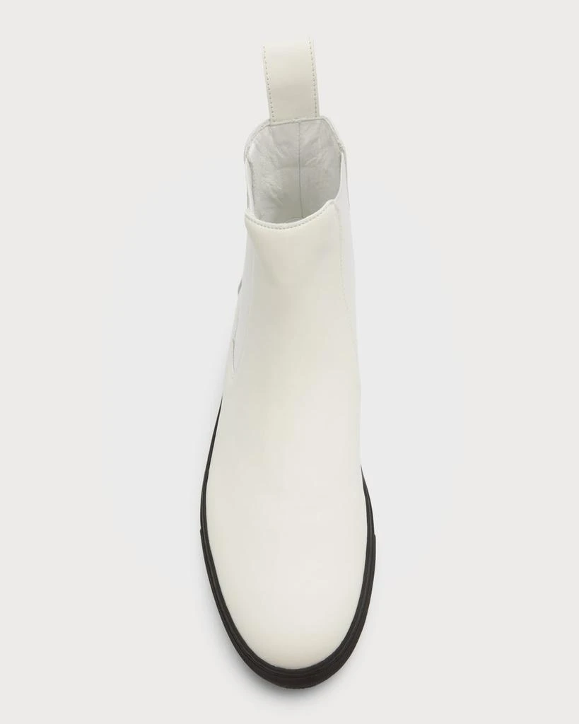 商品Moschino|Men's Logo Leather Chelsea Boot,价格¥4042,第5张图片详细描述