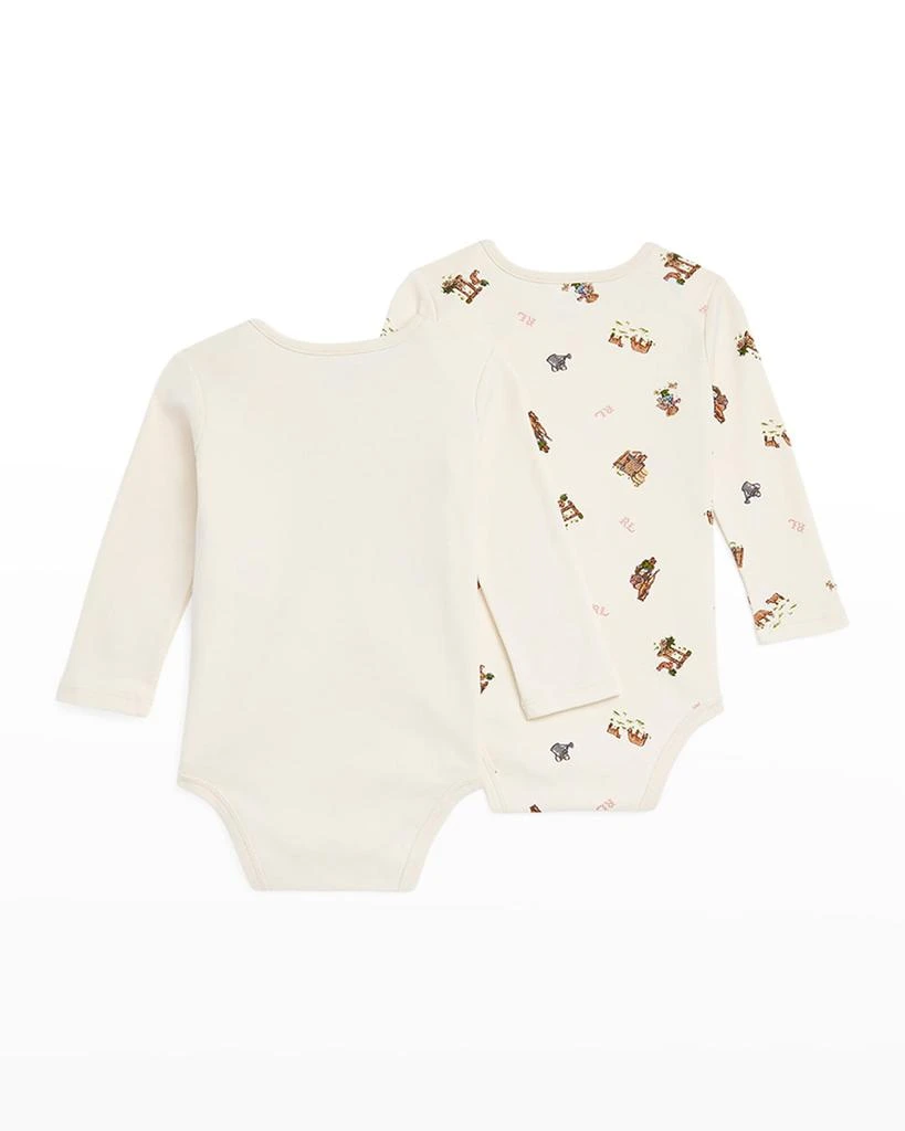 商品Ralph Lauren|Girl's 2-Piece Bodysuit Set, Size 6M-24M,价格¥180,第2张图片详细描述