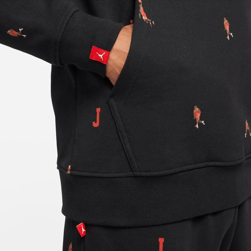 商品Jordan|Jordan Ess Stmt AOP Fleece Pullover - Men's,价格¥759,第4张图片详细描述